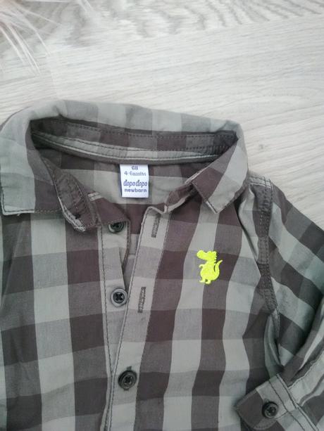 Chlapčenské body- košeľa, dopodopo,68