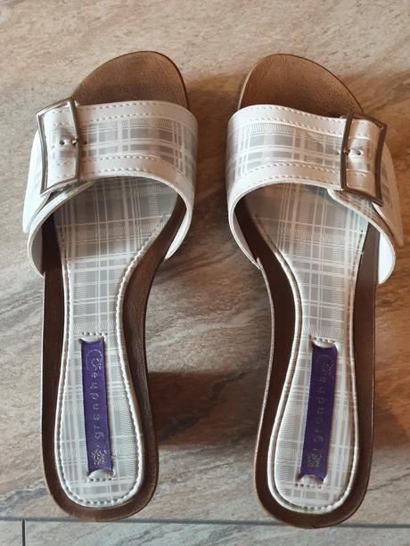 Letne topanky na nizkom opatku, 36