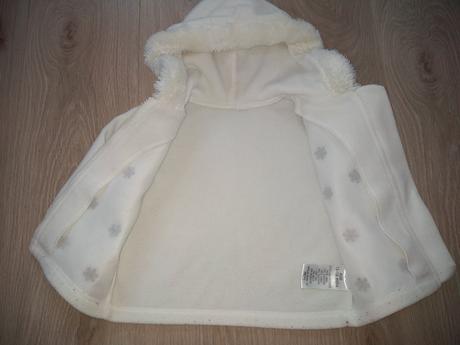 Dievčenský flísový svetrík -12-18 mesiacov, 86