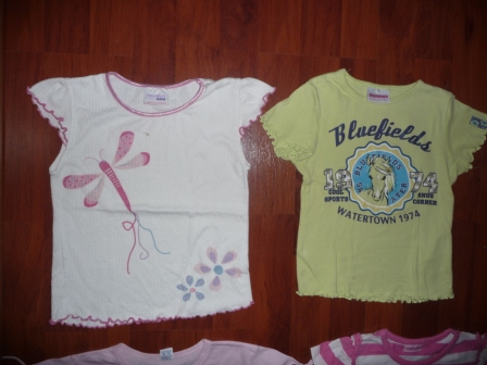 Tričká s kr. rukávmi 14ks, 1-/ks,super stav, h&m,98