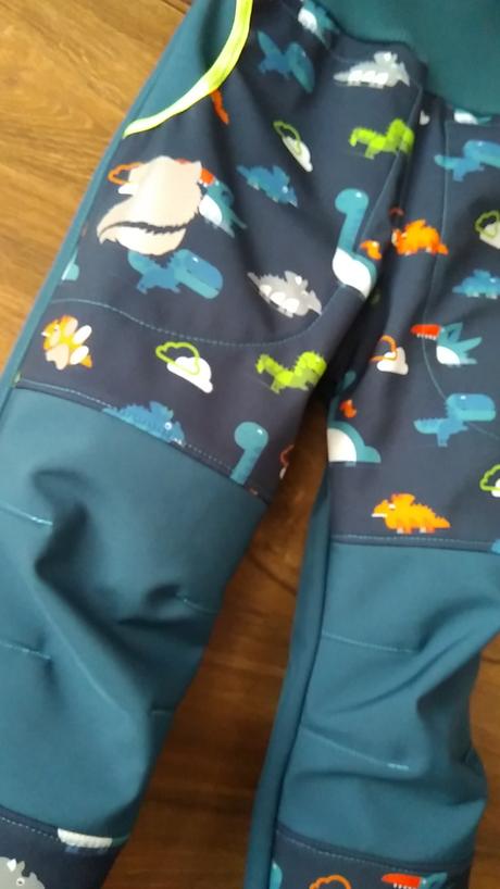 Zimné softshellky kombin.s reflexnym prvkom, 74 - 164