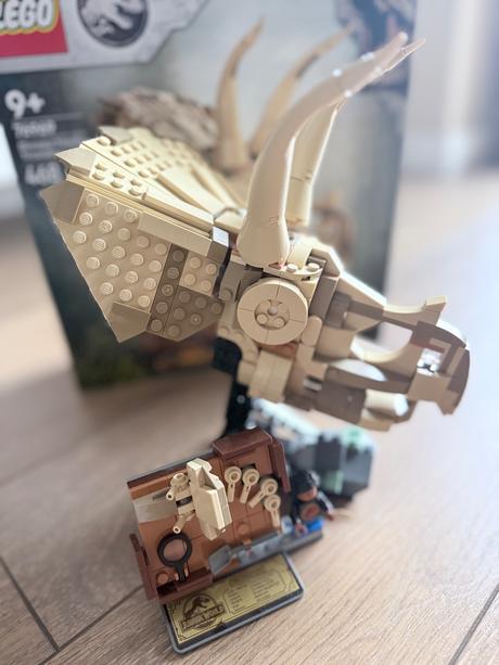 Lego jurassic world - 76969 - lebka triceratopsa, 