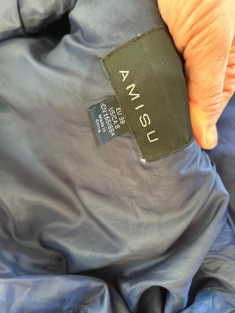 Dámska perová vetrovka, amisu,38