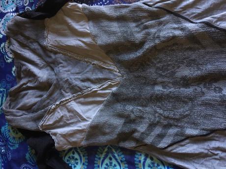 Šedé úpletové šaty, active,m