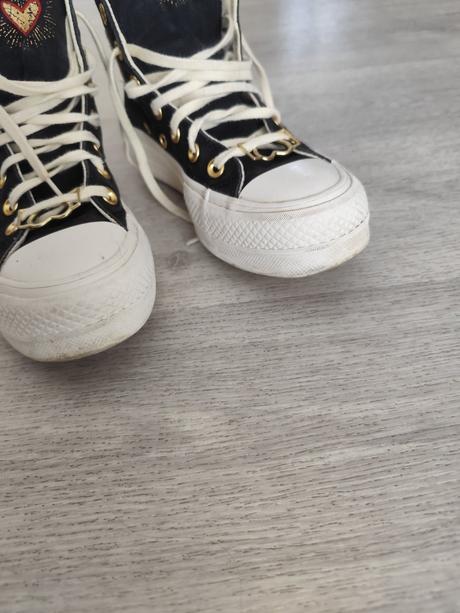 Tenistky na platforme, converse,35