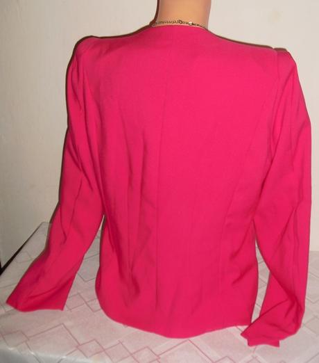 Elegantne kabatikove sacko  s volanikmi, xl