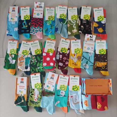 Veselé vysoké dedoles ponožky 39-42 rôzne motívy, 39 / 40 / 42