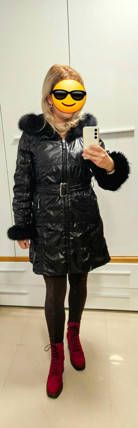 Ventrovka/bunda zn.kara vel.m/l, 38