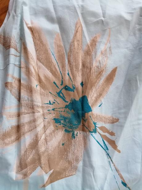 Bledomodré letne saty, 42