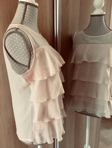 Šifónová volánová blúzka, orsay,s