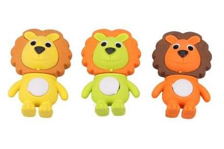 Žltý levík na gumovanie, 