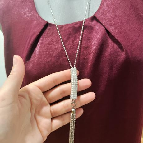 Padavý top s náhrdelníkom veľ. m, piazza italia,m