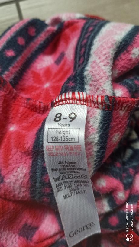 Pyžamové nohavice 128/134, george,128