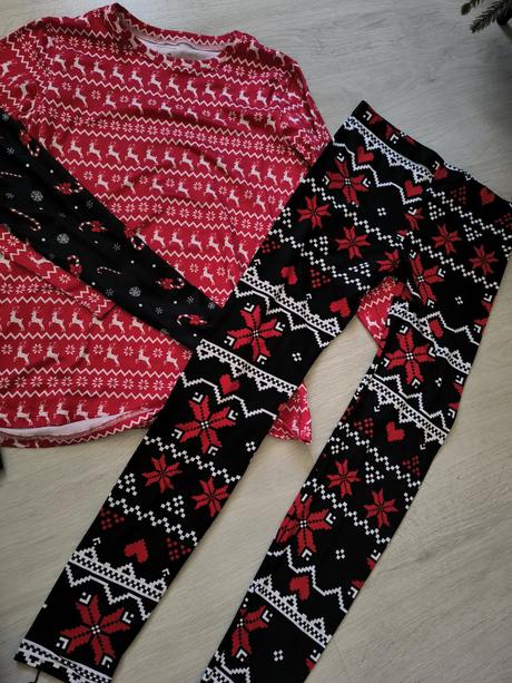 Vianočné tričká plus legíny, gate,152