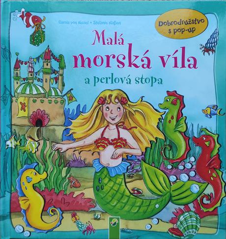 Malá morská víla a perlová stopa po up kniha, 