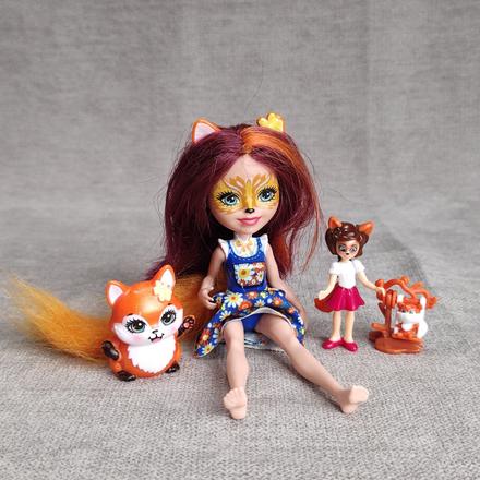 Enchantimals bábika so zvieratkom líška, 