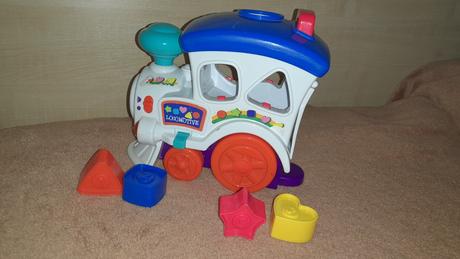 Vkladacka hudobný vlacik,