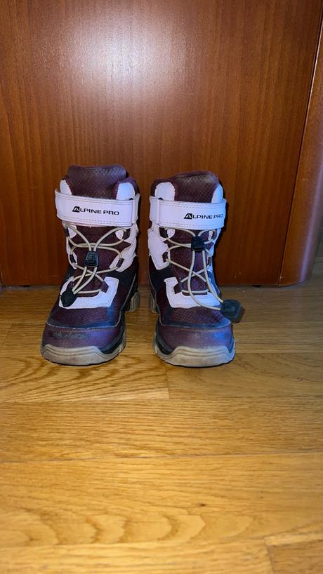 Dievcenske zimne topanky, alpine pro,28
