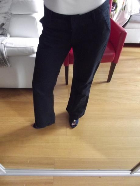 Nohavice sportovo-elegantne, h&m,m