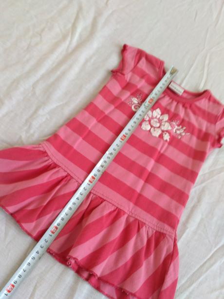 2x pásikavé šaty next, next,74