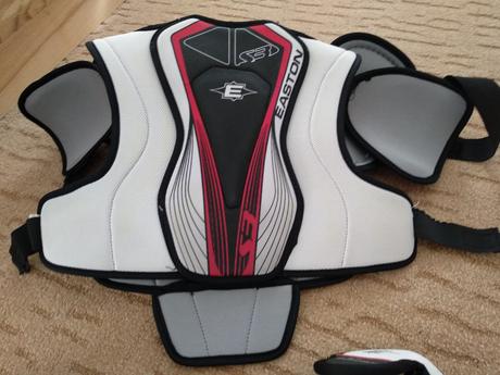 Hokejová vesta+ lakťovky jr. l, l