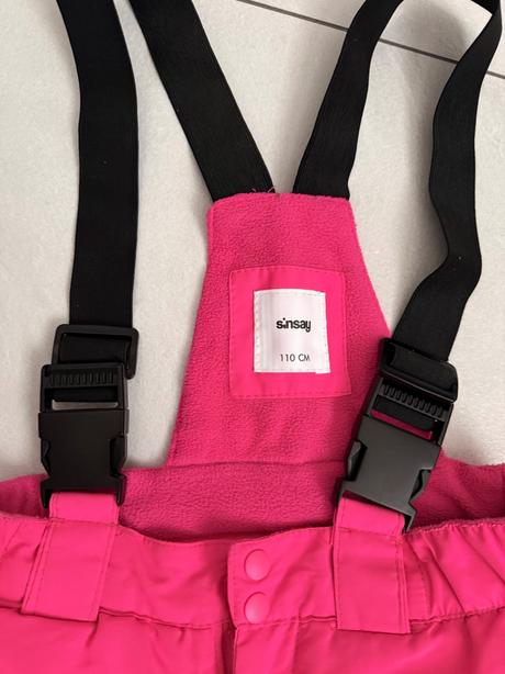 Zimný komplet (bunda, otepľovačky, snehule), sinsay,110