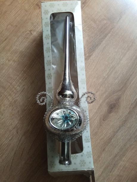 Retro špic na vianočný stromček, 