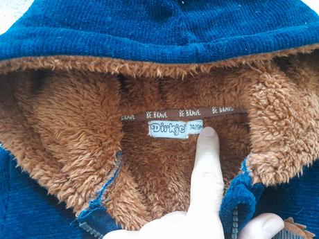 Mikinova teddy bunda 74, dirkje,74