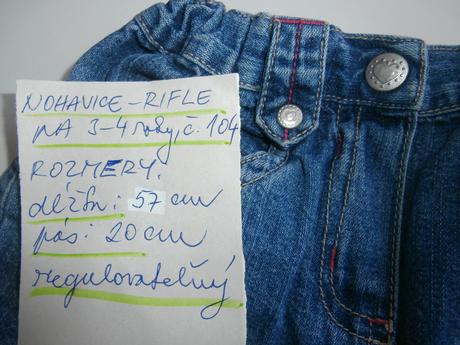 Rifle na 3-4 roky,č.104, palomino,104