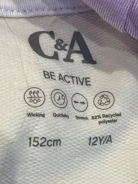 Dievčenská mikina s kapucňou c&a (12r.), c&a,152