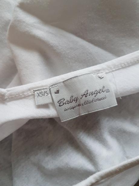 Biely kvalitný oversize top vel.m, m