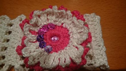 Háčkovana čelenka ,
