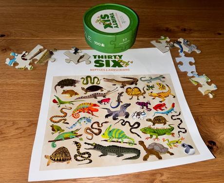 Puzzle plazy a obojživelníky,