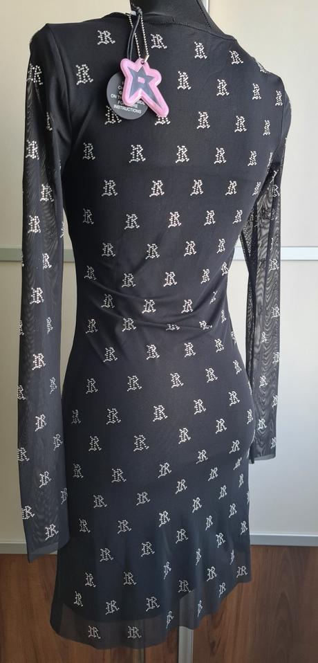 Mini šaty s kamienkami review, m