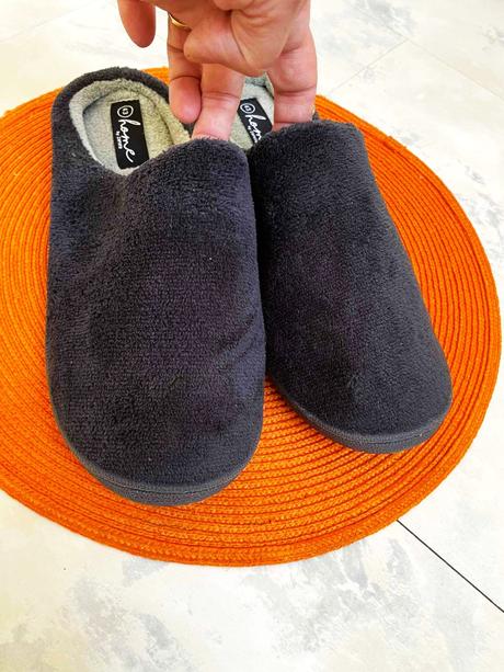 Teplé huňaté papuče 42/43, 42