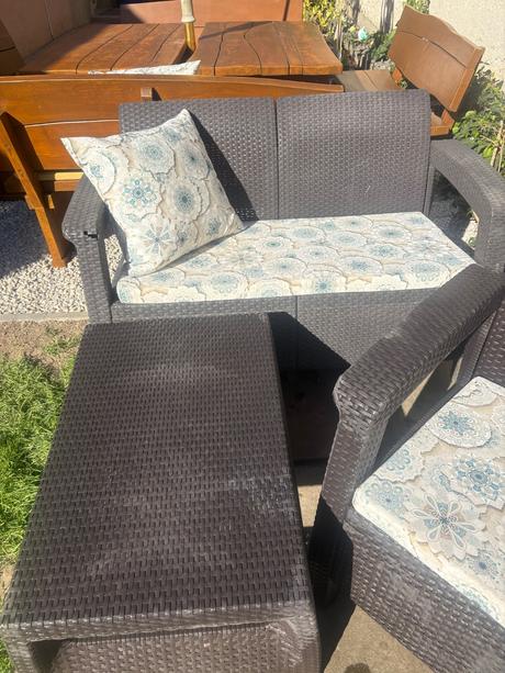 Sedenie ratanové na terasu alebo balkón, 