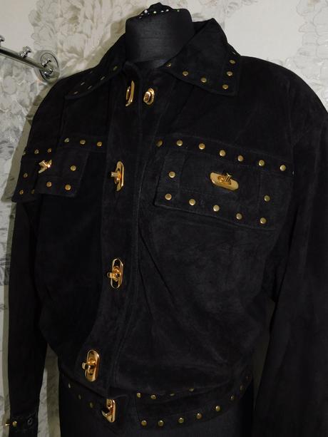 Suzelle luxusna kozena vintage bunda, 38