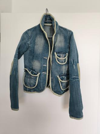 Riflová bundička, s