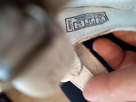 Biele topánočky, geox,20