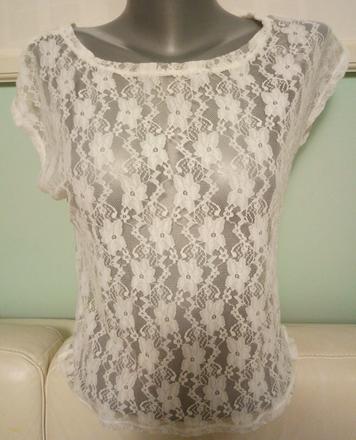 Krajkové tričko, s