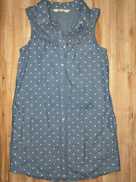 Košeľové šaty/tunika, zn. h&m, h&m,134