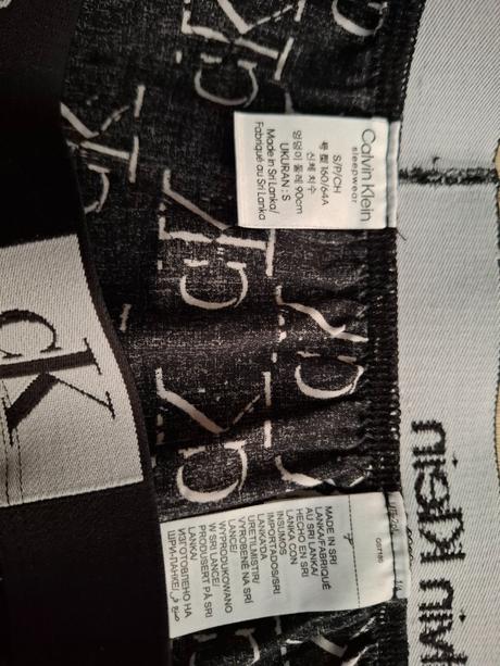 Šortky na spanie, calvin klein,s