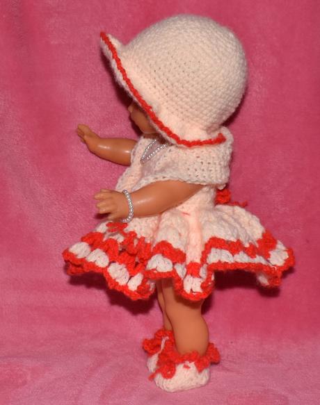 Súprava pre gumotex retro bábiku, 