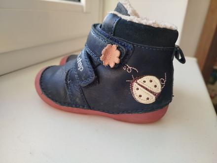 Dievčenské zimné topánky d.d.step, d.d.step,22