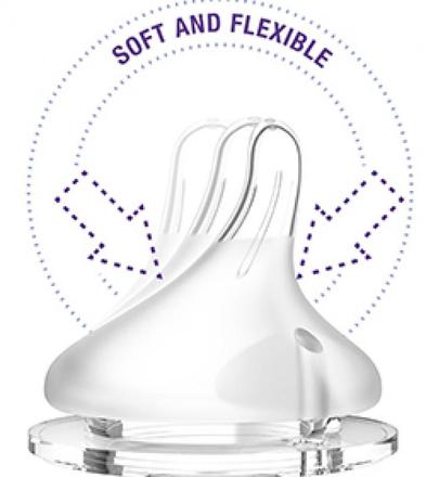 Cumlík na fľašu naturalwave lansinoh, 