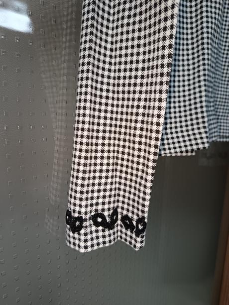 Čierno biele tričko, s