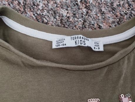 Crop top tričko 128/134, terranova,128