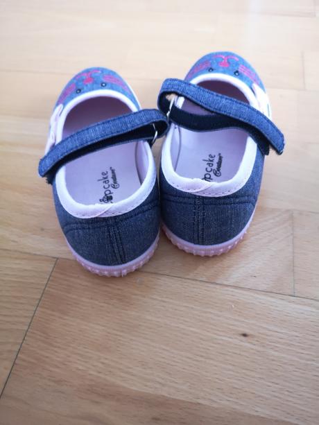 Modro-ružové prezúvky veľ. 24, deichmann,24