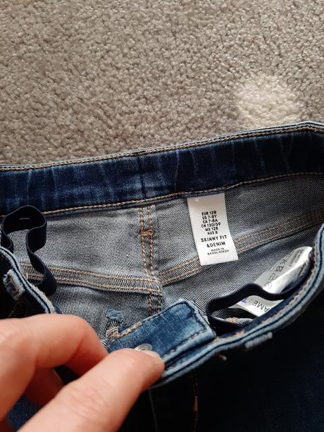 Rifle h&m skinny fit & denim vel.128, h&m,128