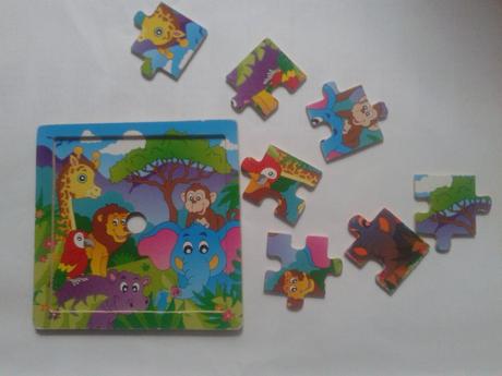Drevené puzzle, 